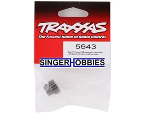 Traxxas 5643 Gear 17-T Pinion 0.8 Metric Pitch (compatible with 32-Pitch) TRA1 - Picture 1 of 2