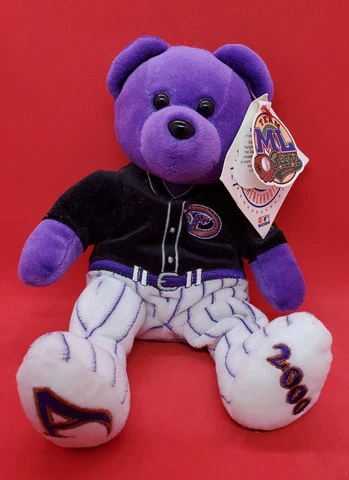 Arizona Diamondbacks 2000 Team ML Bears Beanie Baseball Dbacks Bear NEW W/ TAGS Cover