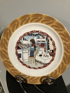 Homer Laughlin Turano Holiday Collection Plate Christmas Kitchen Baking Platter - Picture 1 of 2