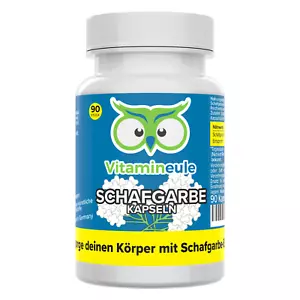 Schafgarbe Kapseln mit 300 mg Extrakt (10:1) - vegan - Vitamineule - Bild 1 von 6