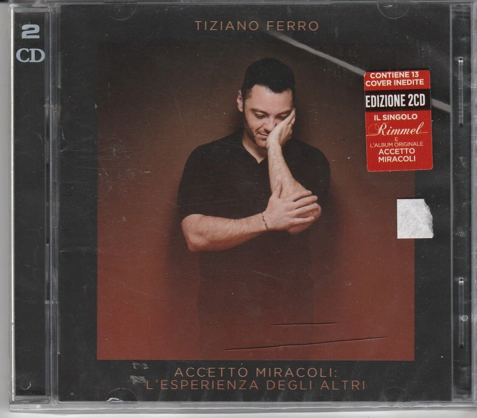 UNIVERSAL MUSIC 2 Cd TIZIANO FERRO - ACCETTO MIRACOLI L'ESPERIENZA DEGLI ALTRI nuovo