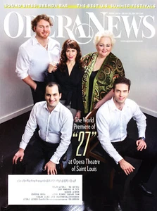 Opera News Magazine June 2104 "27" in St. Louis U.S. Summer Festivals Carousel - Picture 1 of 1