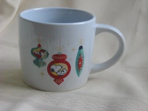 Hidden Gourmet Foods Peanuts Snoopy Dog Christmas Mug Stoneware, 3 1/2" T  2022 - Picture 1 of 8