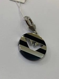 CHARMS EMPORIO ARMANI LOGO ACCIAIO REF GWPAR0001 -NUOVO- - Foto 1 di 4
