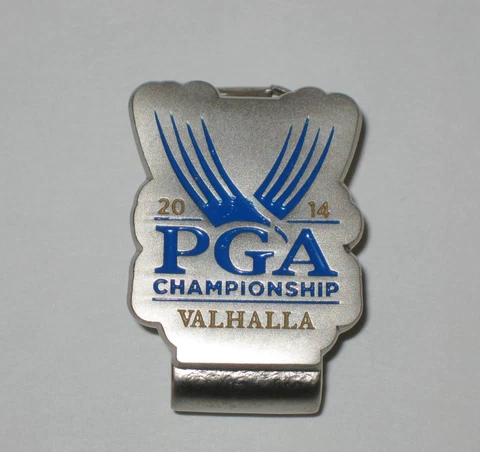 New Lot of 24 PGA Golf Championship Valhalla Magnetic Hat Cap Clip Clips 2014 Cover