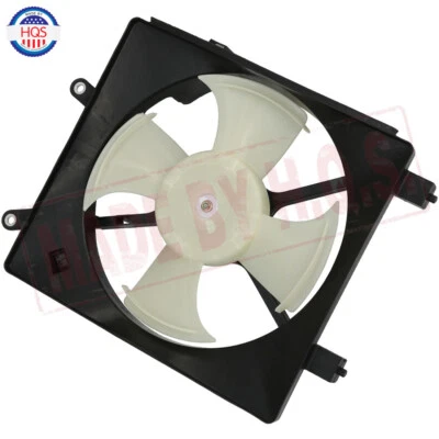 AC Condenser & Radiator Cooling Fan Assembly For 01-05 Honda Civic LX DX EX 1.7L Foto 1 de 4