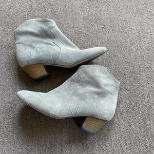 Isabel Marant taupe Wildleder Stiefeletten Stiefeletten Größe 38 Penny US Größe 8 - Bild 1 von 10
