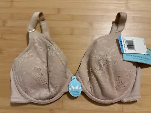 Vanity Fair Superior Support Full Coverage Contour Bra 75243 Beige Size 34C - Picture 1 of 4