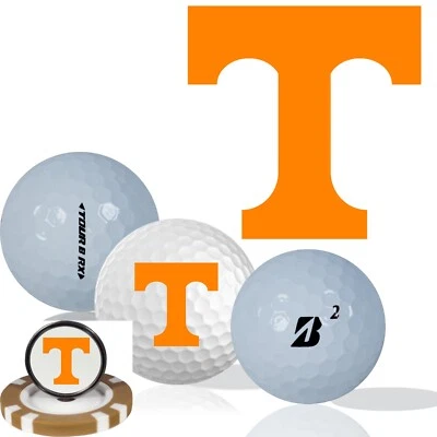 NCAA Tennessee Volunteers • Мячи для гольфа упаковка 12 шт. • Bridgestone Tour B RX - Изображение 1 из 3