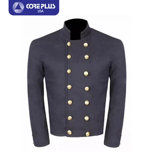 Abrigo para hombre Unión de la Guerra Civil - Chaqueta con caparazón de doble pecho - Réplica histórica - Imagen 1 de 7