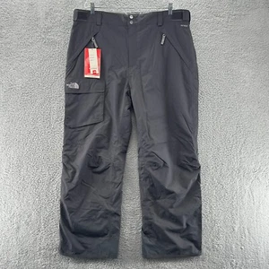 The North Face Snow Pants Mens XXL 2XL Gray Ski Hyvent Freedom Insulated Pants - Picture 1 of 16