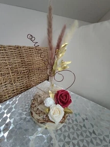 Ringkissen Ringhalter aus Baumrinde für Eheringe Hochzeit - Bild 1 von 3