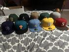 new era mlb fitted hat lot new Size 7 1/2 And 7 3/8