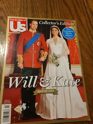 US Magazine Will & Kate Royal Wedding Collector's Edition 2011 Anglophile News - Image 1 of 4