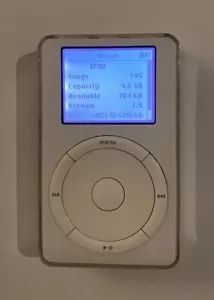 Apple iPod Classic 1st Generation 5GB. Rare, working, New Battery. - Picture 1 of 6