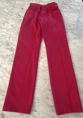 Jeans vintage Wrangler Western rosa 24x31 13MSRG algodón EE. UU. Foto 1 de 4