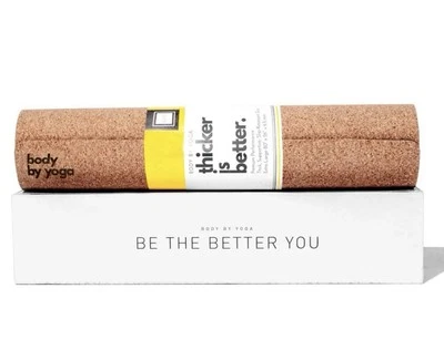 Tapete de ioga de cortiça de luxo - antiderrapante, aderência extra grossa. Mais grosso, mais longo e mais largo... - Imagem 1 de 4