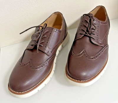 ***NAUTICA***ZAPATOS HOMBRE MARRÓN TALLA 11 Foto 1 de 4