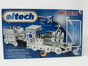 Train with Rail Car Eitech C91 Metal Construction Building Toy Steel Model Kit - Picture 1 of 3