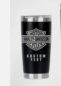 HARLEY DAVIDSON | 20 | GRAVIERTE BECHER | CUSTOM | KOSTENLOSE PERSONALISIERUNG - Bild 1 von 5