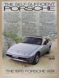 1978 Porsche 924 vintage print Ad - Picture 1 of 1