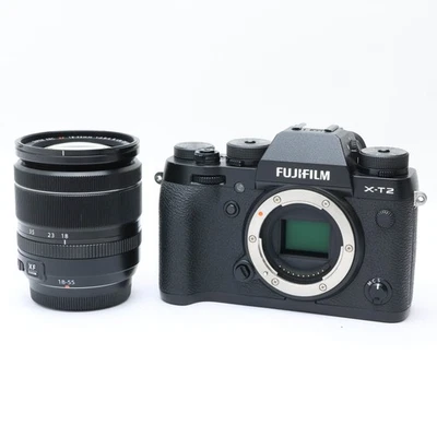 Fujifilm Fuji X-T2 Black + XF 18-55mm Lens Kit #151 - Image 1 of 4