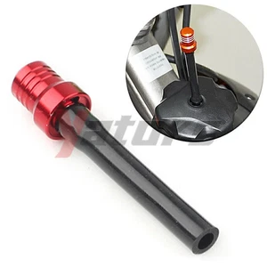 Fuel Gas Tank Cap Vent Air Valve Breather Tube Pit For Dirt Bike Motorcycle ATV3 - Picture 1 of 4