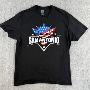 WWE Cody Rhodes San Antonio Shirt Herren XL schwarz Wrestling Skull Grafik Tee - Bild 1 von 8