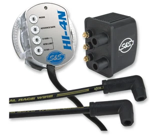 Kit de encendido S & S Cycle HI-4N 550-0502 FLH/FLT/FXST/FLST/FXD/FXR/FX 70-99 - Imagen 1 de 1