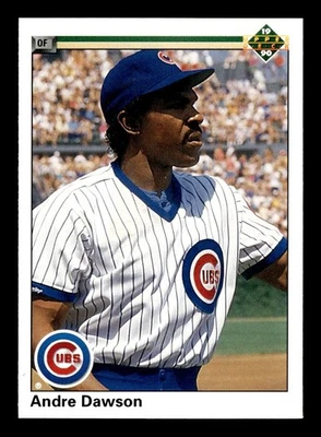 1990 Upper Deck #357 Andre Dawson C244 - Image 1 of 2