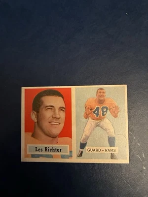 1957 Topps - Les Richter #10 NM - Image 1 of 4