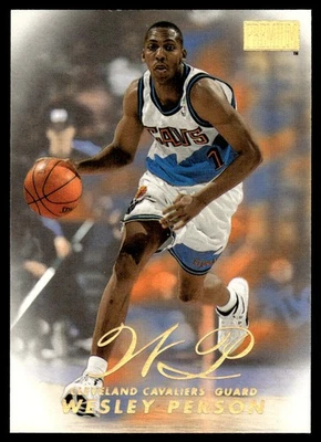 1998-99 SkyBox Premium Wesley Person Cleveland Cavaliers #104 - Image 1 of 2