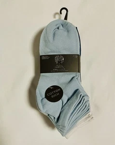 Vince Camuto 8 pares de calcetines de cuarto multicolores talla única calcetines de diseñador - Imagen 1 de 5