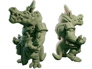 DER RUF DES PHANTOMS Of Cthulhu - Figürchen Sobek 1 - Picture 1 of 1
