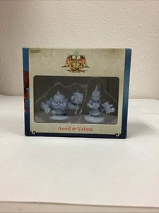 CMON ARCADIA QUEST board game Anvil & Valma mini figurines AQ025 ng423 - Picture 1 of 2