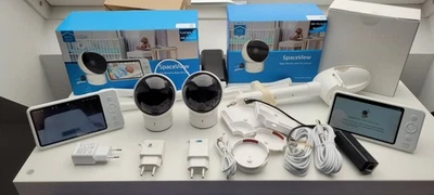 eufy Security 720HD Babyphone 5"Display 140m Portata 2xTelecamera 2xMonitor per 2Bambini - Immagine 1 di 4