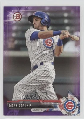 2017 Bowman Prospects Purple /250 Mark Zagunis #BP131 Rookie RC - Image 1 of 2
