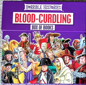 Horrible Histories Blood Curdling Box of books (missing 2) (18 of 20) - Picture 1 of 3
