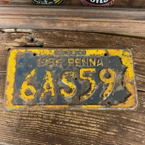 Pennsylvania Nummernschild 1956 - Bild 1 von 6