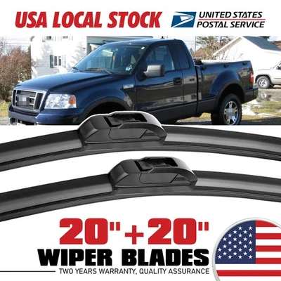 Limpiaparabrisas delantero de 20" y 20" para Dodge Ram 1500 2500 3500 2001 Foto 1 de 4