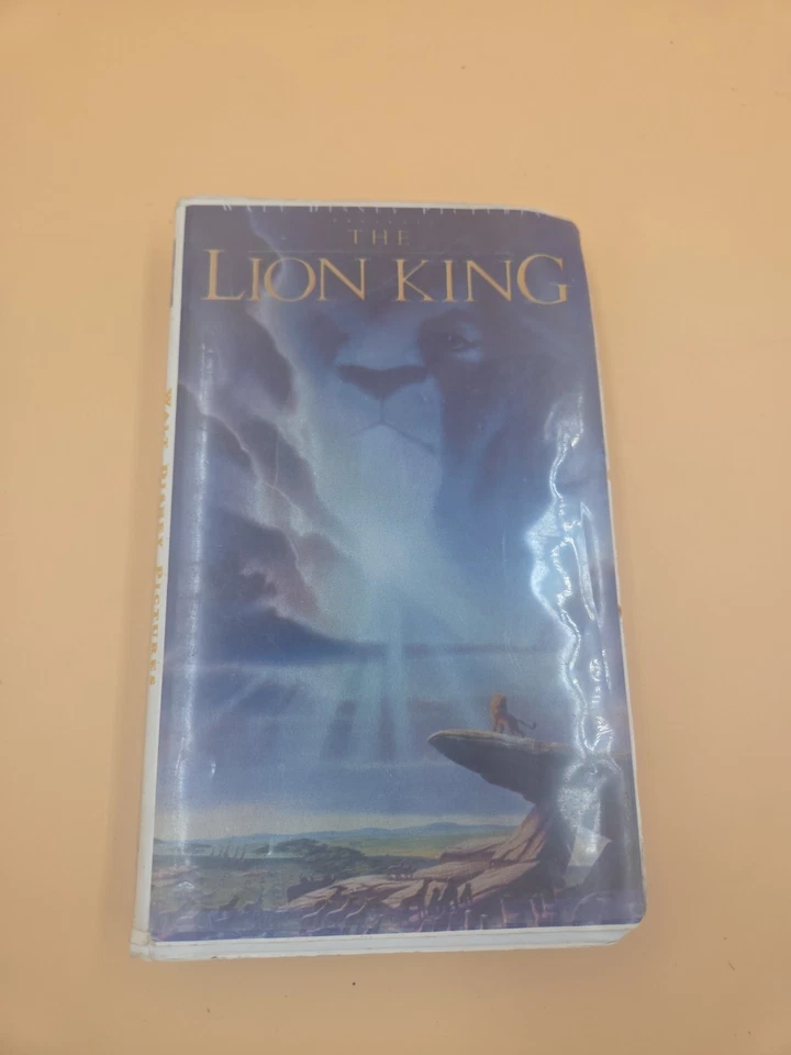 Lion King VHS Black Diamond Disney Rare 1995 Classic Tape Free Shipping - Image 1 of 3