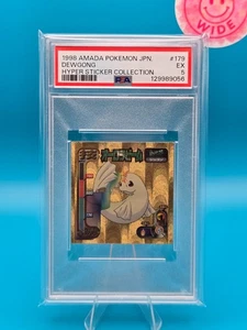 PSA 5 - 1998 AMADA POKEMON JAPANESE HYPER STICKER COLLECTION 179 DEWGONG - Bild 1 von 2