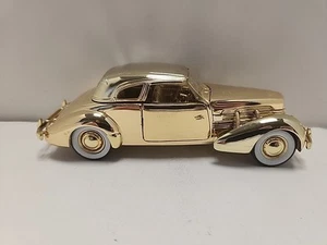 1937 Cord 812 Gold Metallic Car - Picture 1 of 10