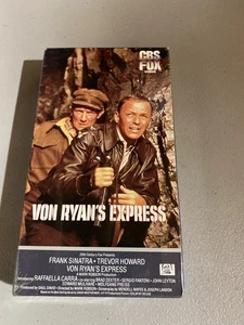 Von Ryan's Express (VHS 1965)RARE CBS/FOX Original 1987 Release Sinatra - Bild 1 von 2