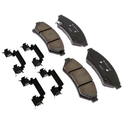 Genuine ACDelco For VPG MV-1 2011 2012 Disc Brake Pad Kit | Front | With Clips - Image 1 of 4