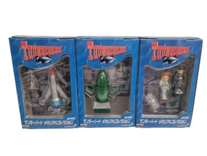 Thunderbirds Mecha Real Collection set of 3 - Thunderbird 1, 2, FAB 1 + figures - Picture 1 of 17