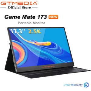 17,3 Zoll 2.5K 165Hz Tragbarer Monitore 2560*1440 QHD HDMI USB C IPS Display NEU - Picture 1 of 21