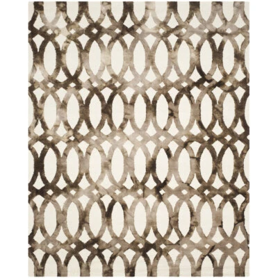SAFAVIEH Dip Dye DDY675E Handmade Ivory / Chocolate Rug - Image 1 of 4