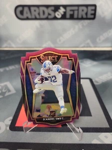2020 Select D’Andre Swift Purple Die-Cut Premier Level Rookie RC - Bild 1 von 2