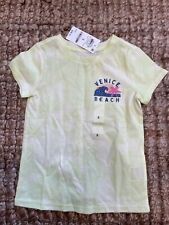 NEW Epic Threads Venice Beach Graphic Yellow Tie-Dye T-Shirt Toddler Girls 5